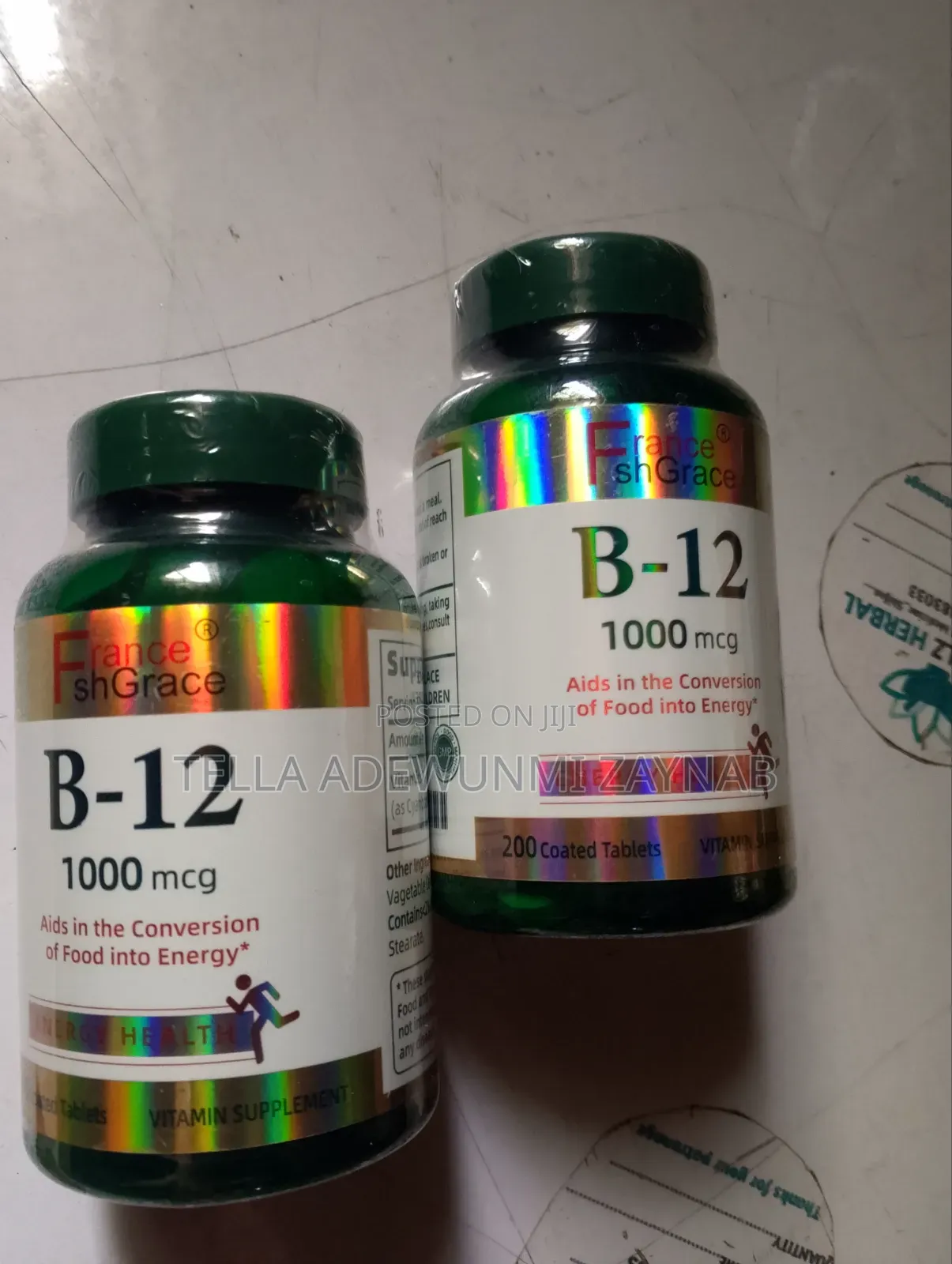 Vitamin B-12 Tablets -4 Month Supply