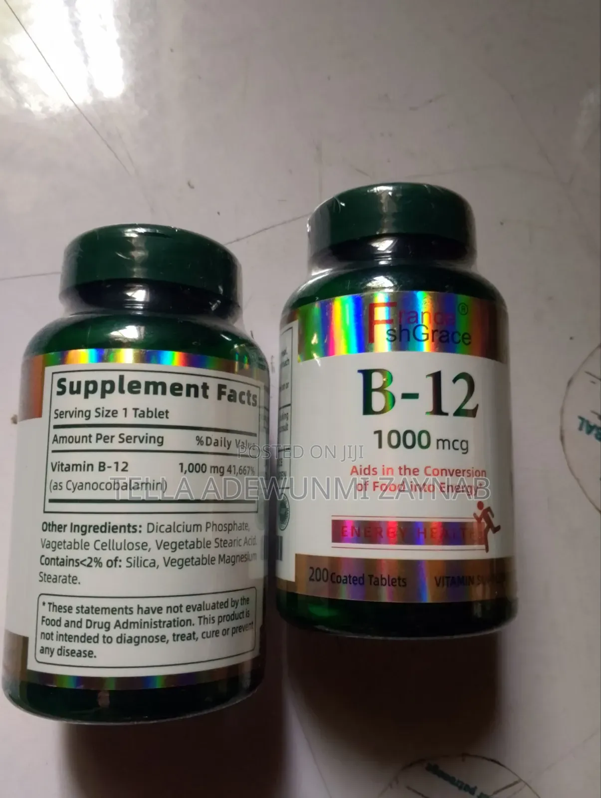 Vitamin B-12 Tablets -4 Month Supply