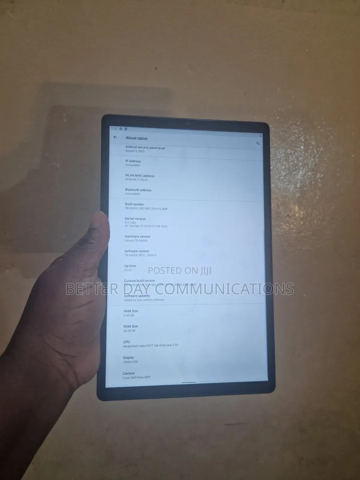 Lenovo M10 Plus 64 GB Gray
