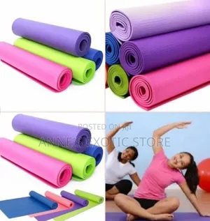 Yoga Mat Exercise Mat Fitness Gym Workout Mat