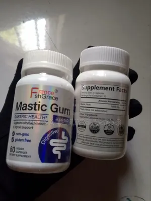 Mastic Gum Capsules -1000mg (60 Capsule) -Good for H.pylori