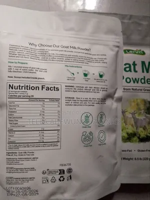 Lenm Pure Goat Milk Powder
