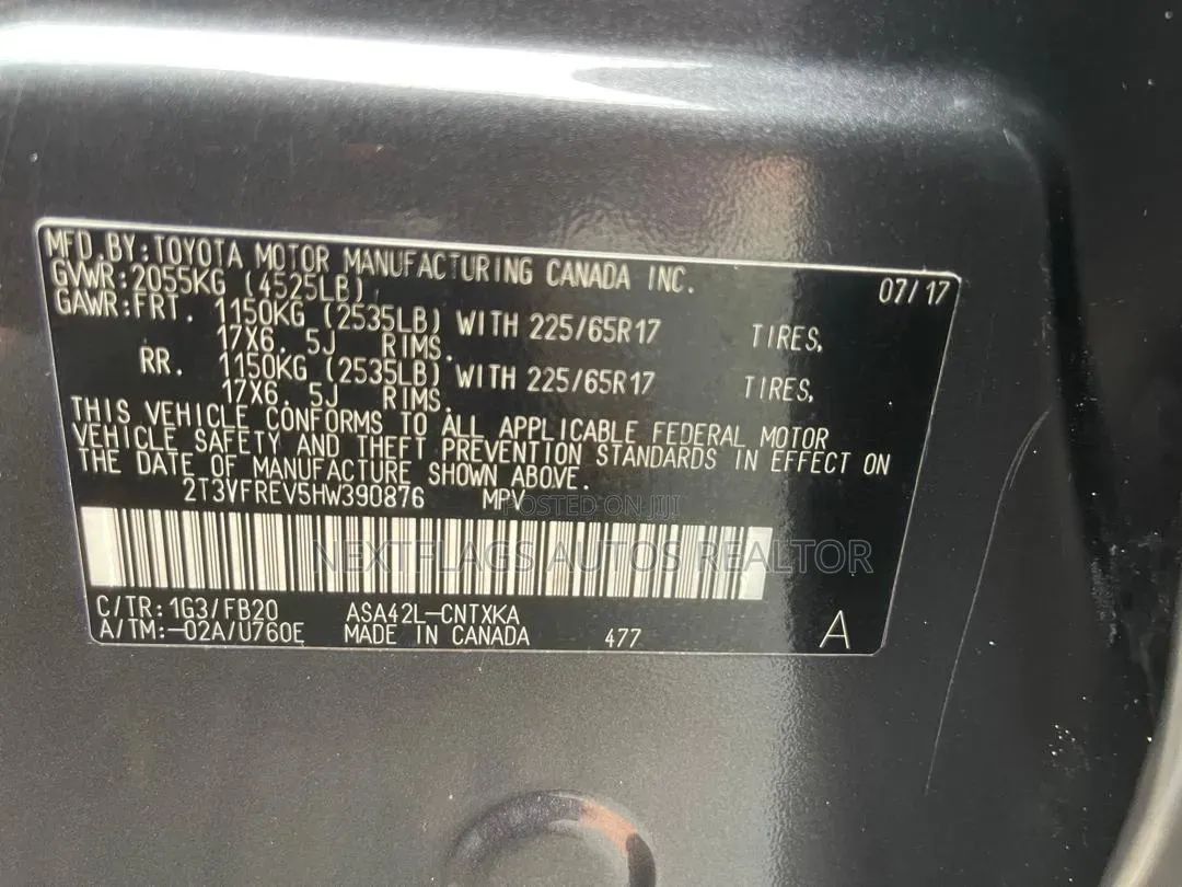 Toyota RAV4 2016 Gray