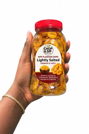 Plantain Chips and Zobo