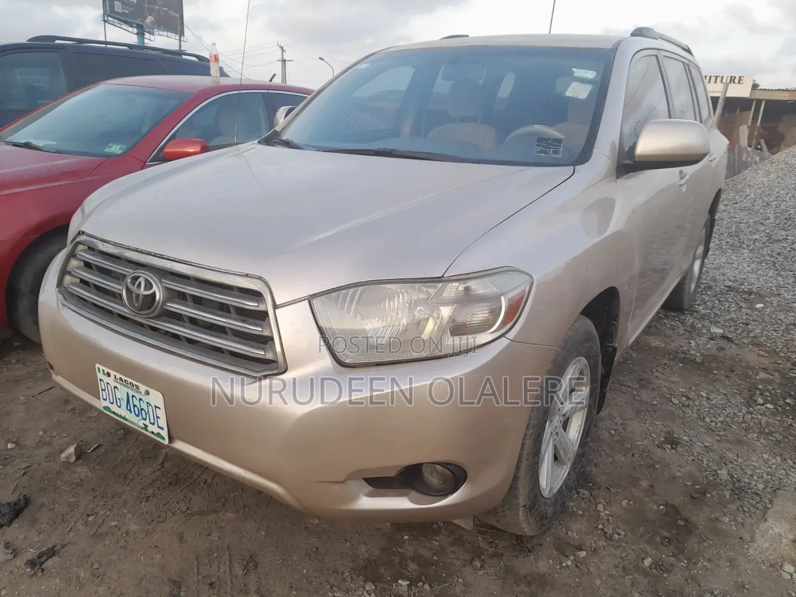Toyota Highlander 2008 Gold