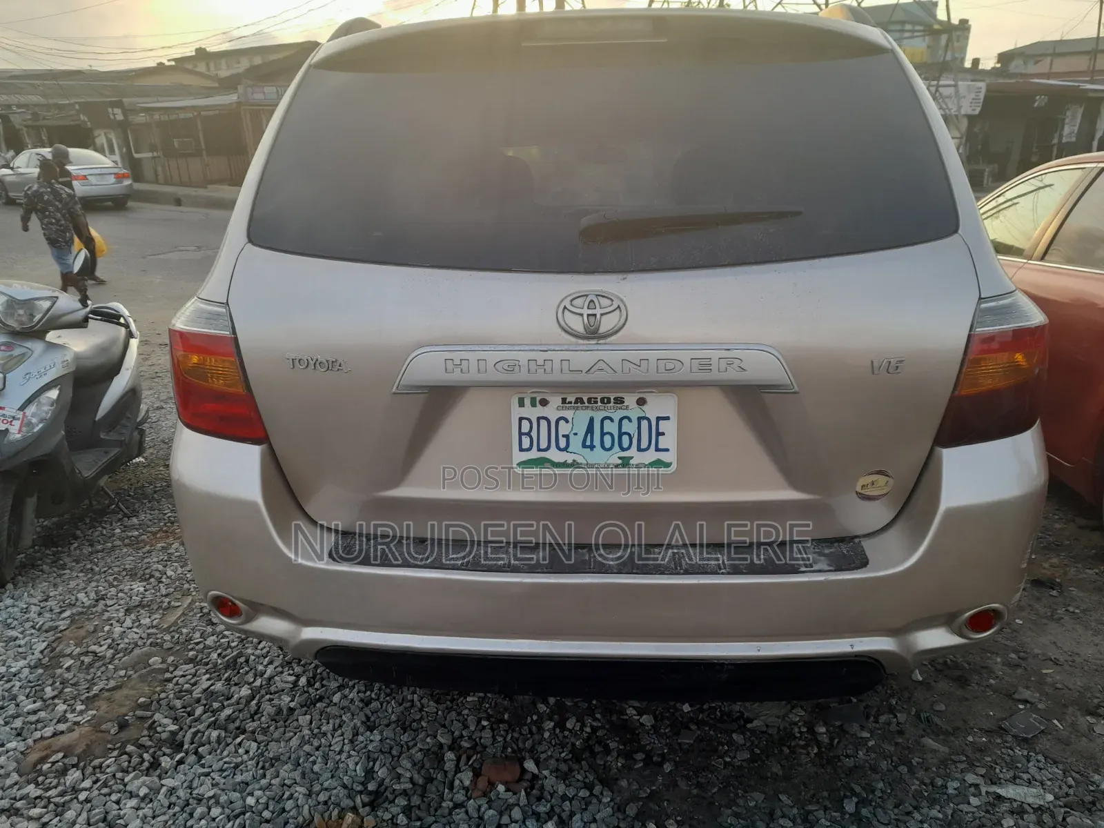 Toyota Highlander 2008 Gold