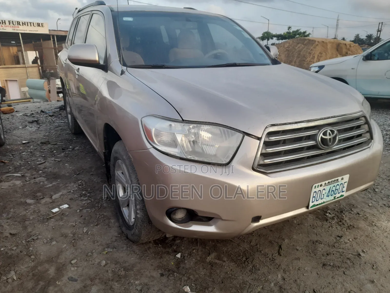 Toyota Highlander 2008 Gold