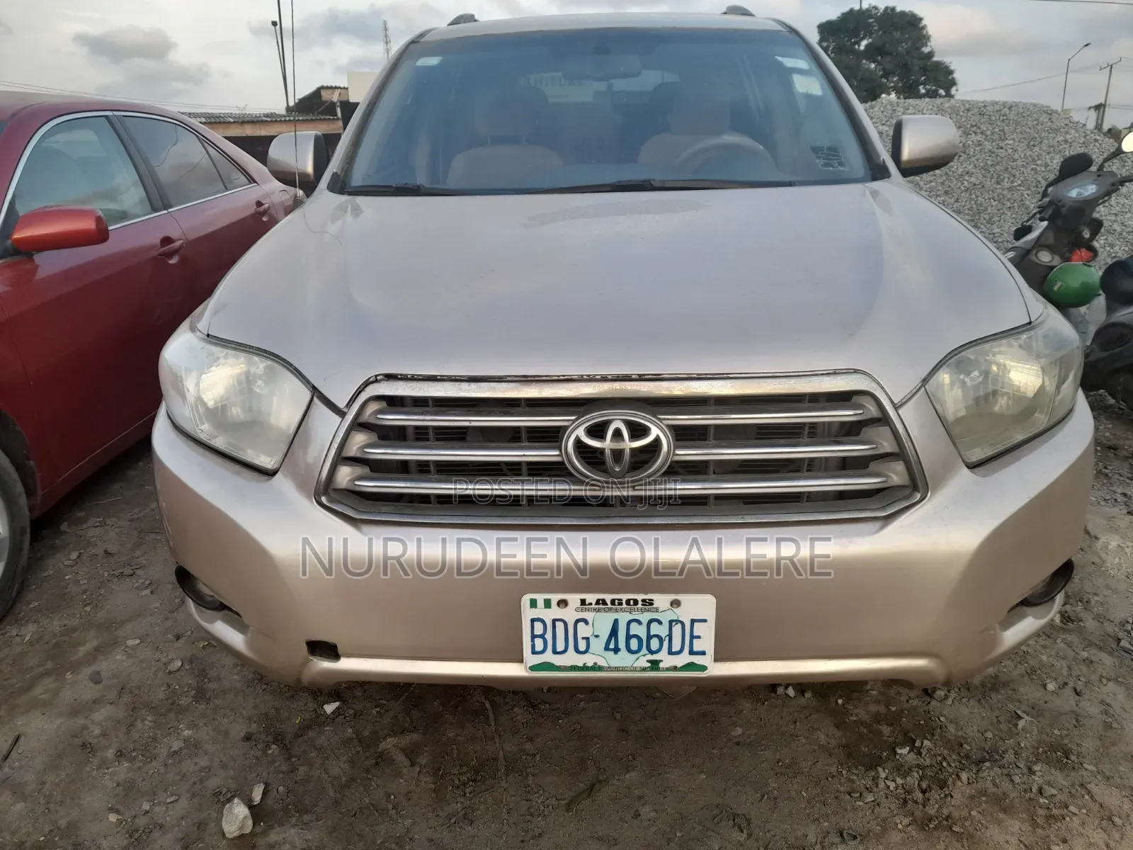 Toyota Highlander 2008 Gold