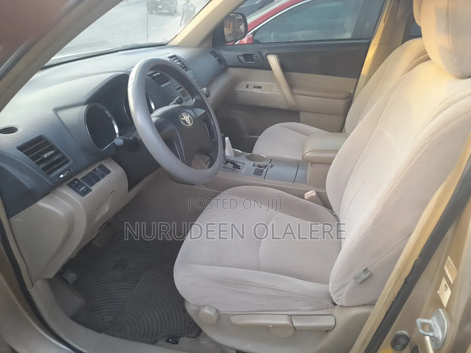 Toyota Highlander 2008 Gold