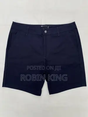 ASOS Design Dark Blue Chinos Shorts Size W32 L17