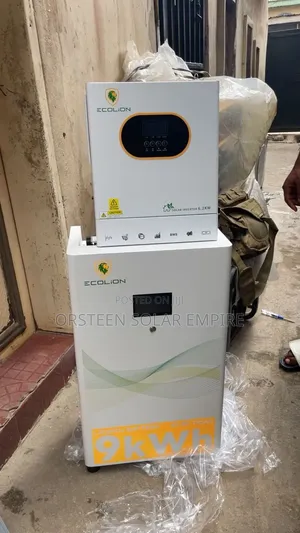 Ecolion 6.2kva and 9kwh Lithium Battery