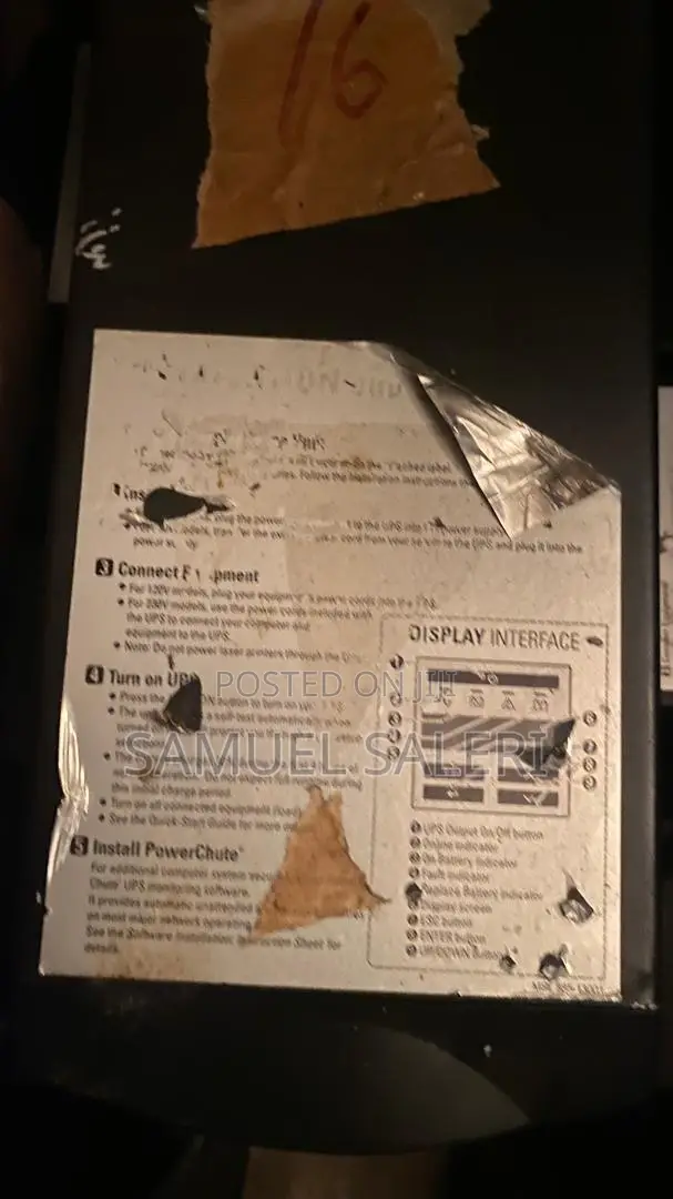 APC Ups 750 & 500 Watts