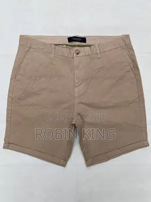 Scotch and Soda Carton Brown Chinos Shorts Size W32 L17