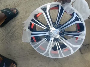 16inch for Toyota Corolla Black and Stainless With Touch of Red
