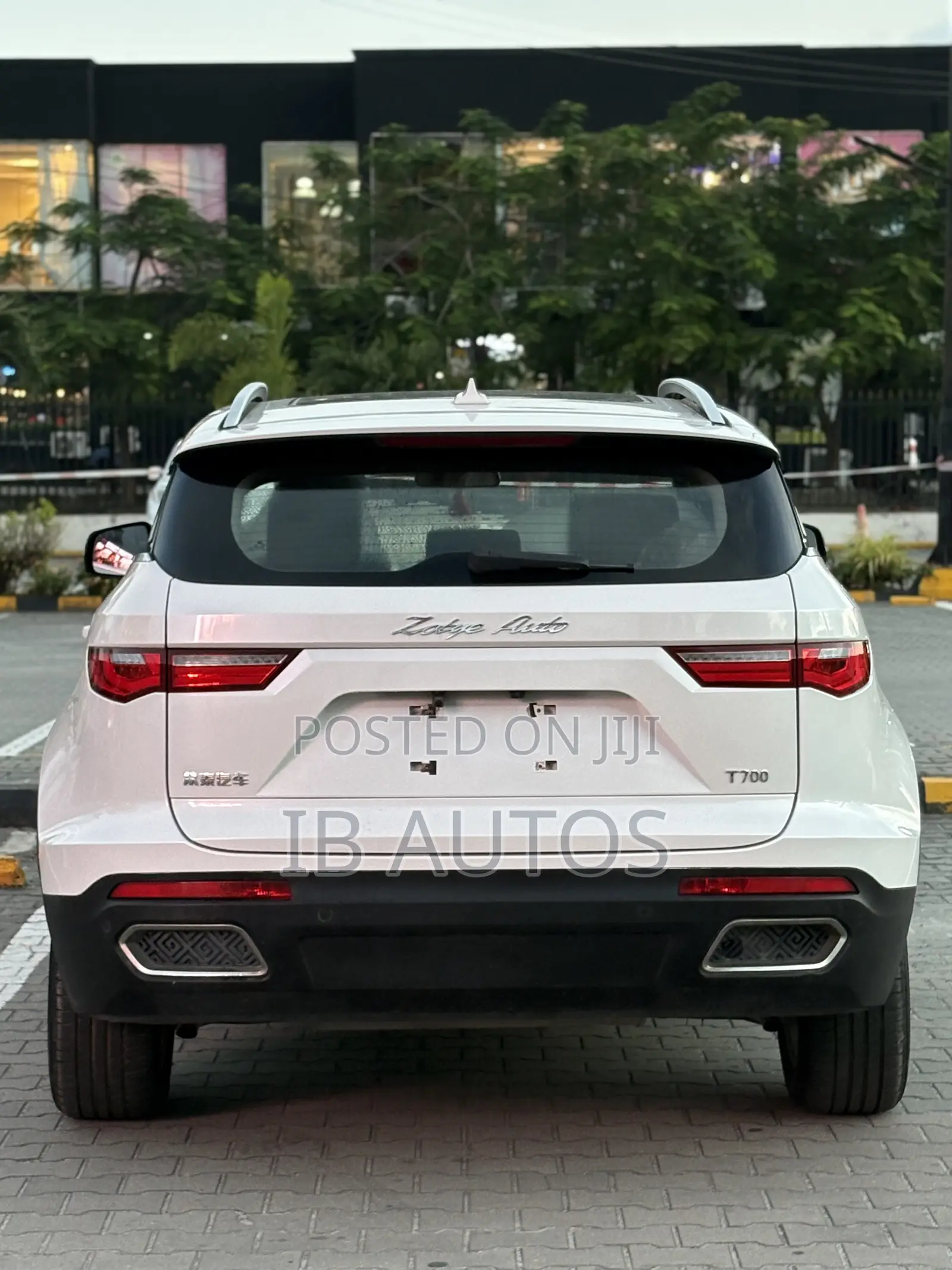 New Zotye T700 2018 White