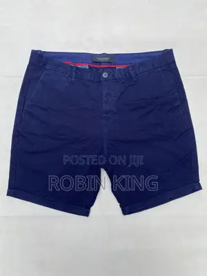 Scotch and Soda Indigo Blue Chinos Shorts Size W32 L17