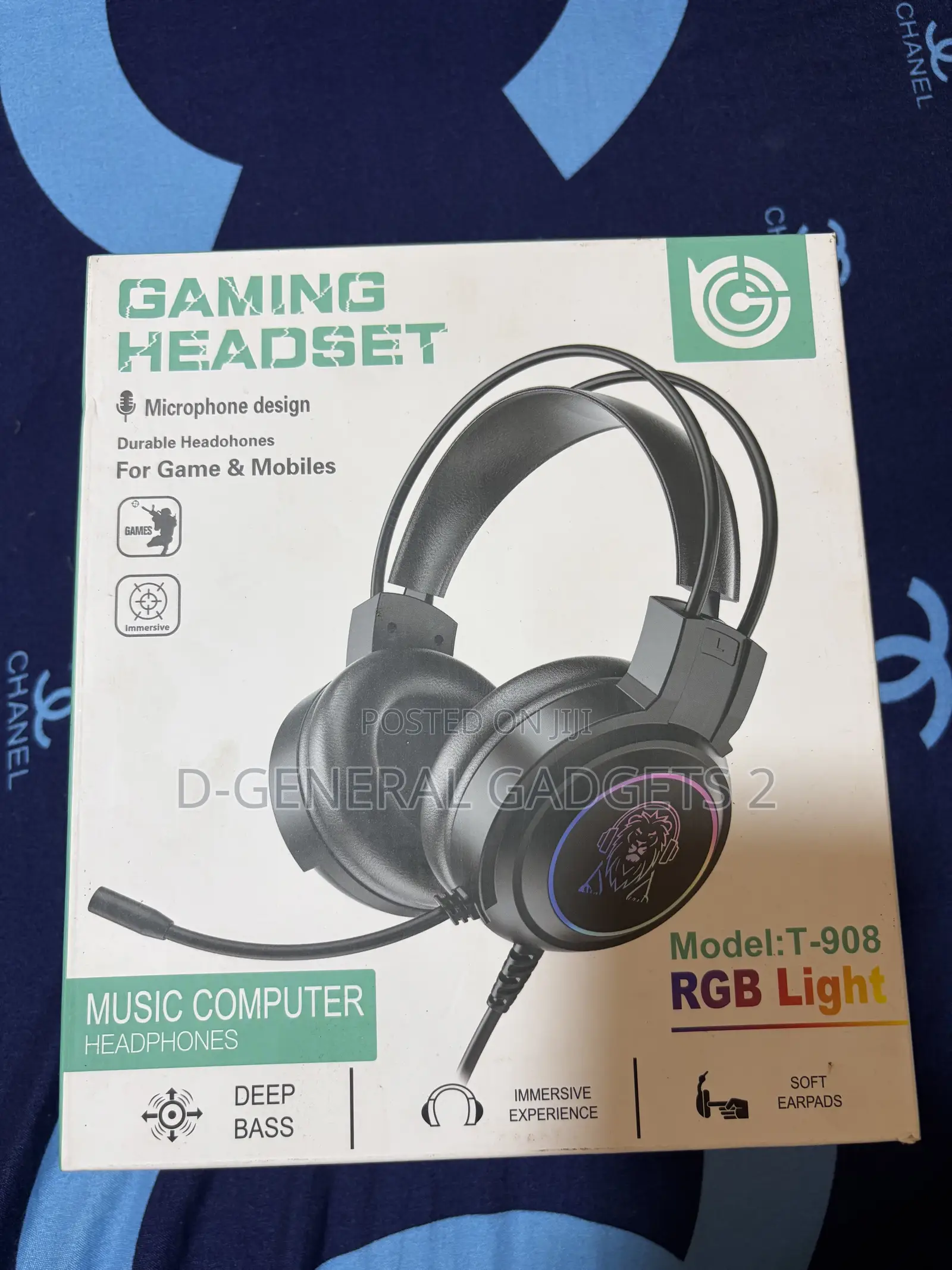 RGB Rugged Gaming Headset