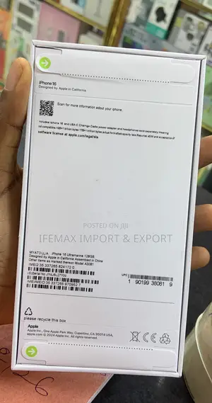 New Apple iPhone 16 128 GB Blue