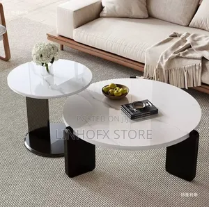 Marble Double Center Table