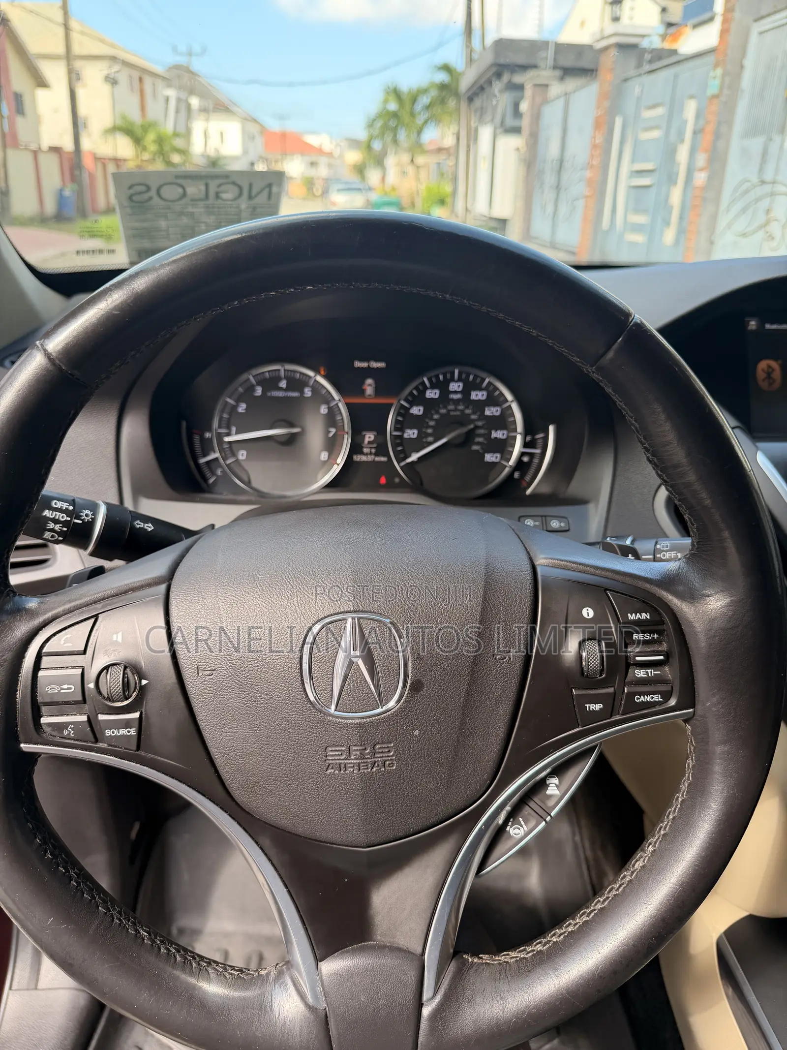 Acura MDX w/Technology & Ent. Pkgs SH-AWD 2017 Burgundy