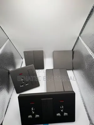 Black Switches and Sockets