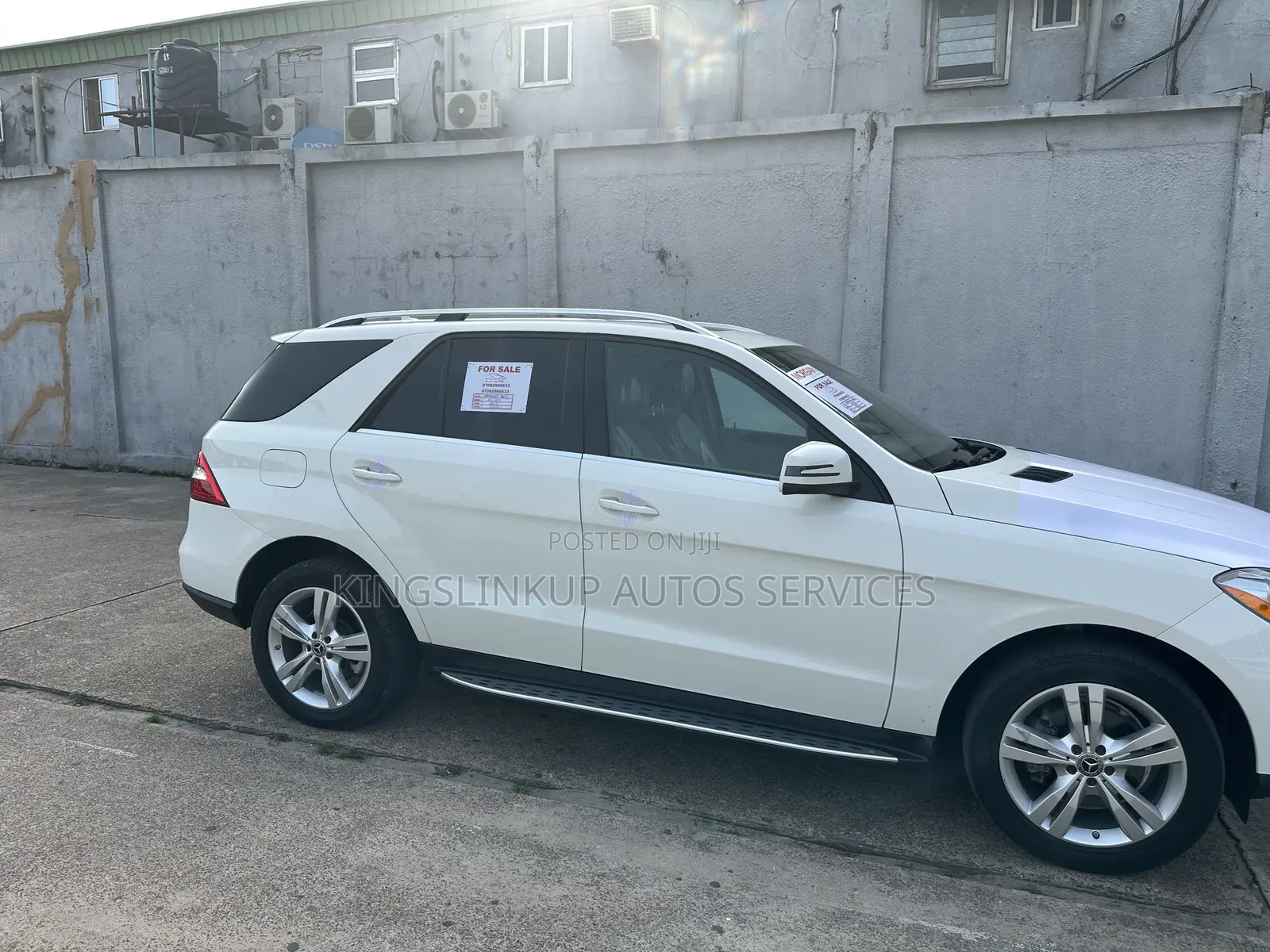 Mercedes-Benz M Class ML 350 4Matic 2013 White
