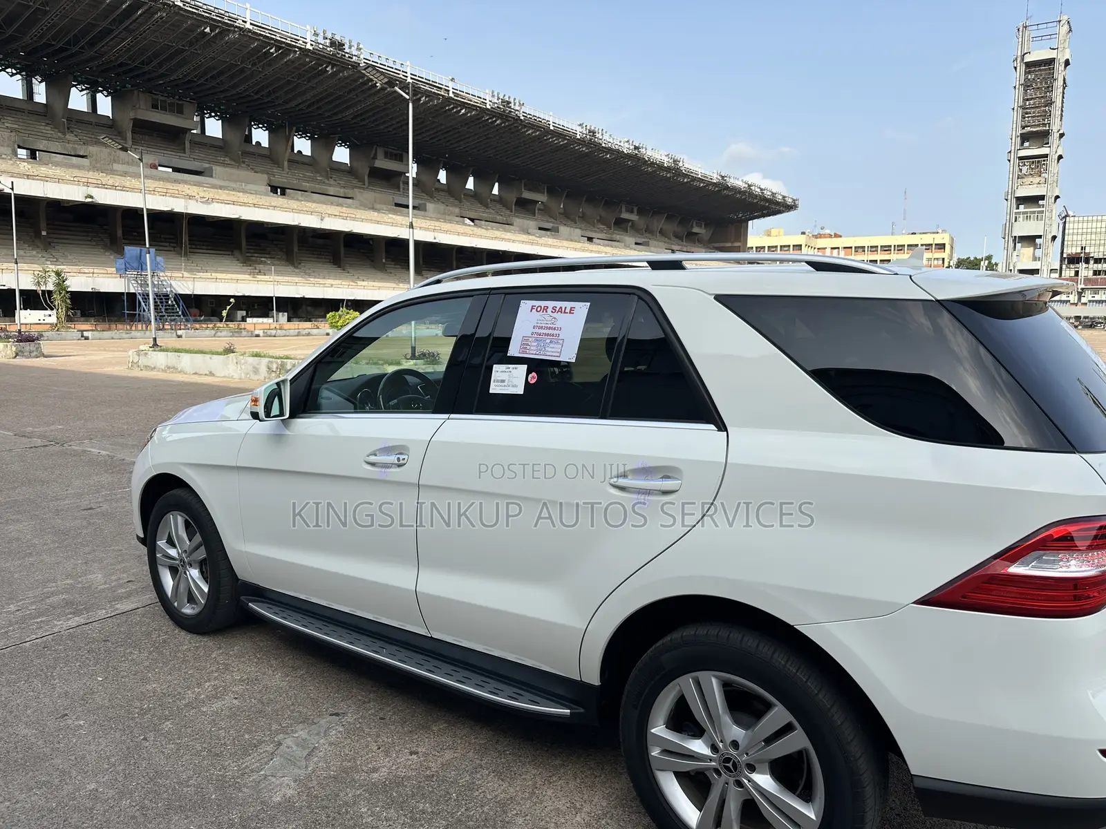 Mercedes-Benz M Class ML 350 4Matic 2013 White