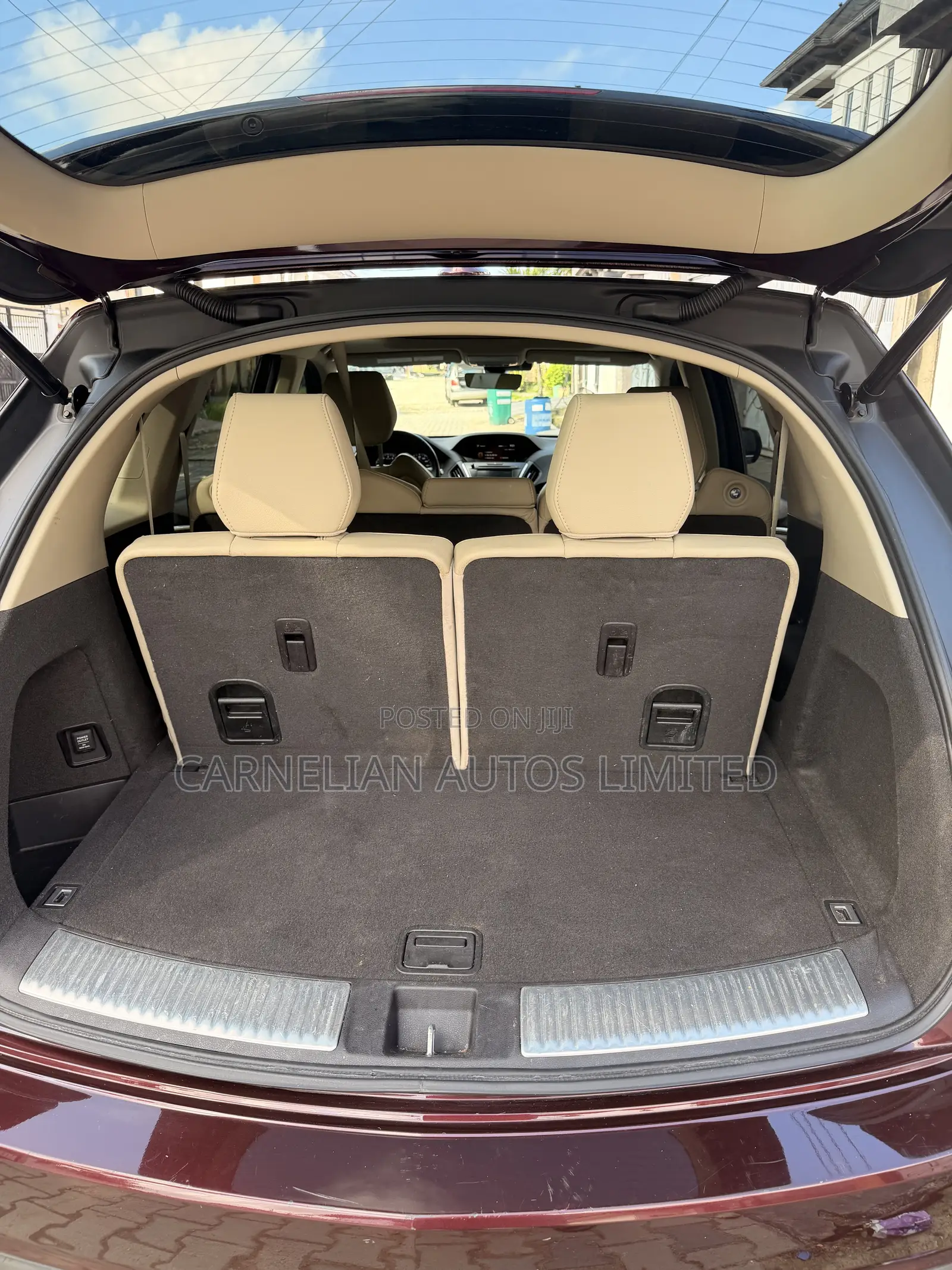 Acura MDX w/Technology & Ent. Pkgs SH-AWD 2017 Burgundy