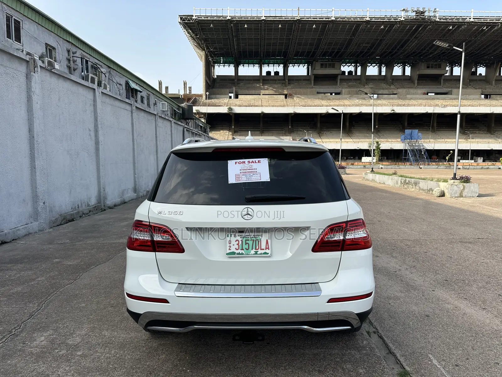Mercedes-Benz M Class ML 350 4Matic 2013 White