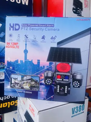 3 Lens Solar Security Camera