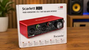 Sound Card Focusrite Scarlett 2i2 (3rd Gen) USB Audio Interface