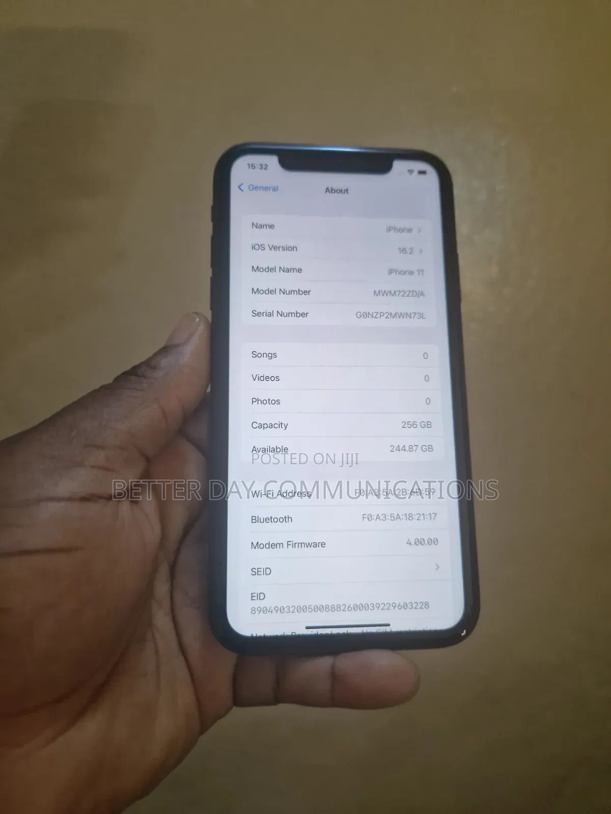 Apple iPhone 11 256 GB Black