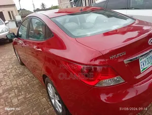 Hyundai Accent 2013 Red