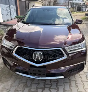 Acura MDX w/Technology & Ent. Pkgs SH-AWD 2017 Burgundy