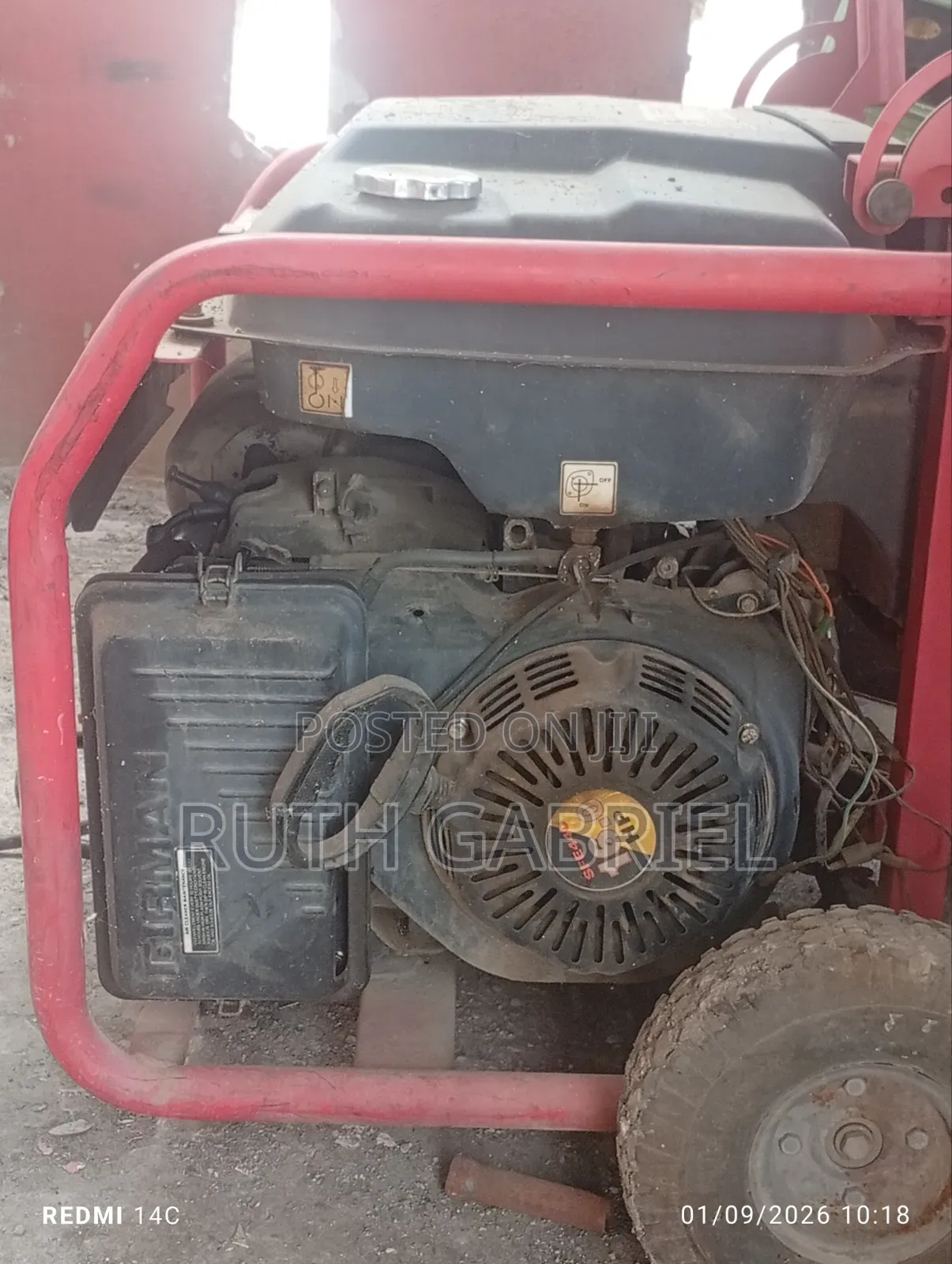 Used Firman Semi-Silent Generator Without Engine