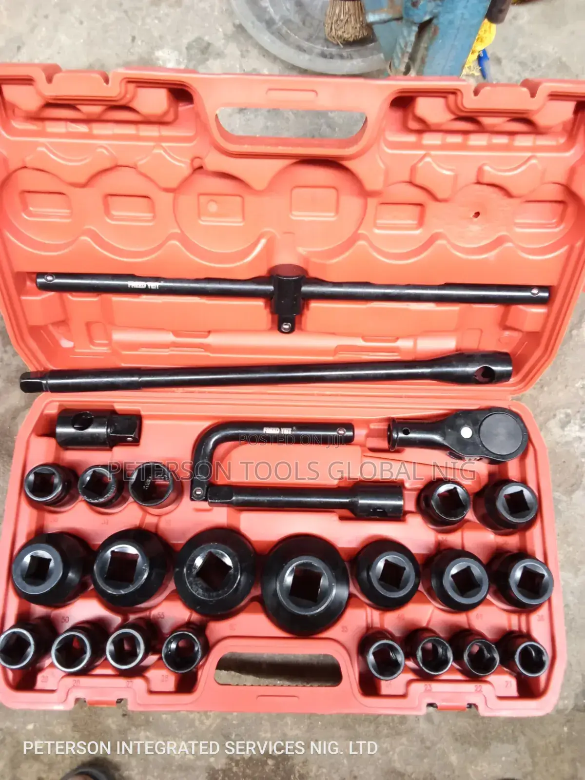 3/4"-1" Socket Set 21-65mm