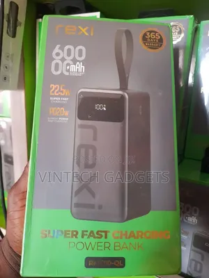 Rexi 60,000mAh Super Fast Charging Power Bank