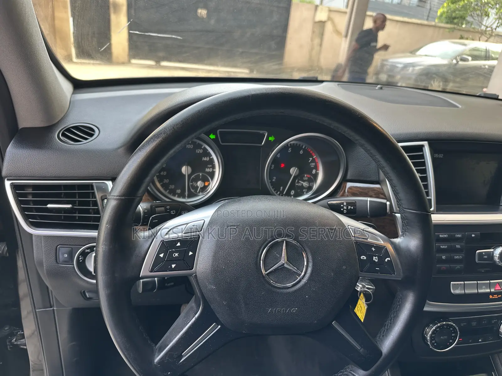 Mercedes-Benz M Class ML 350 4x2 2013 Black