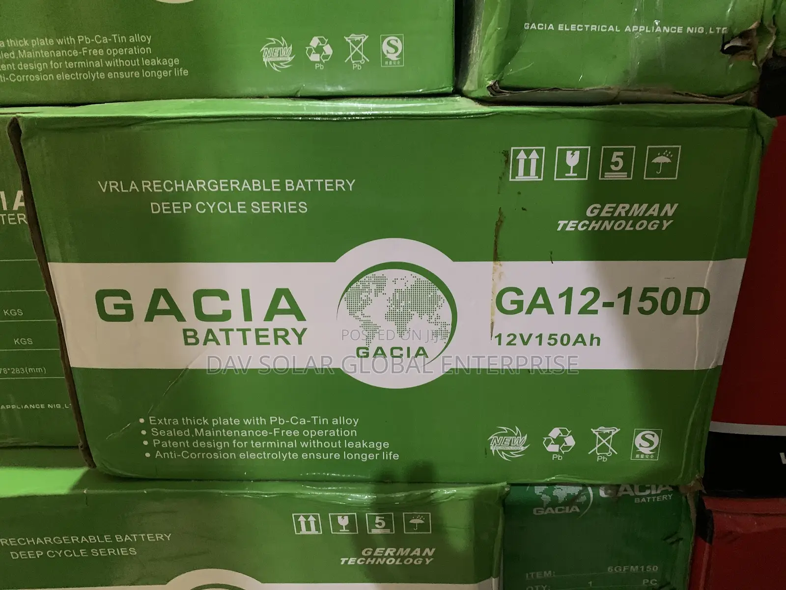 Gacie Solar Battery