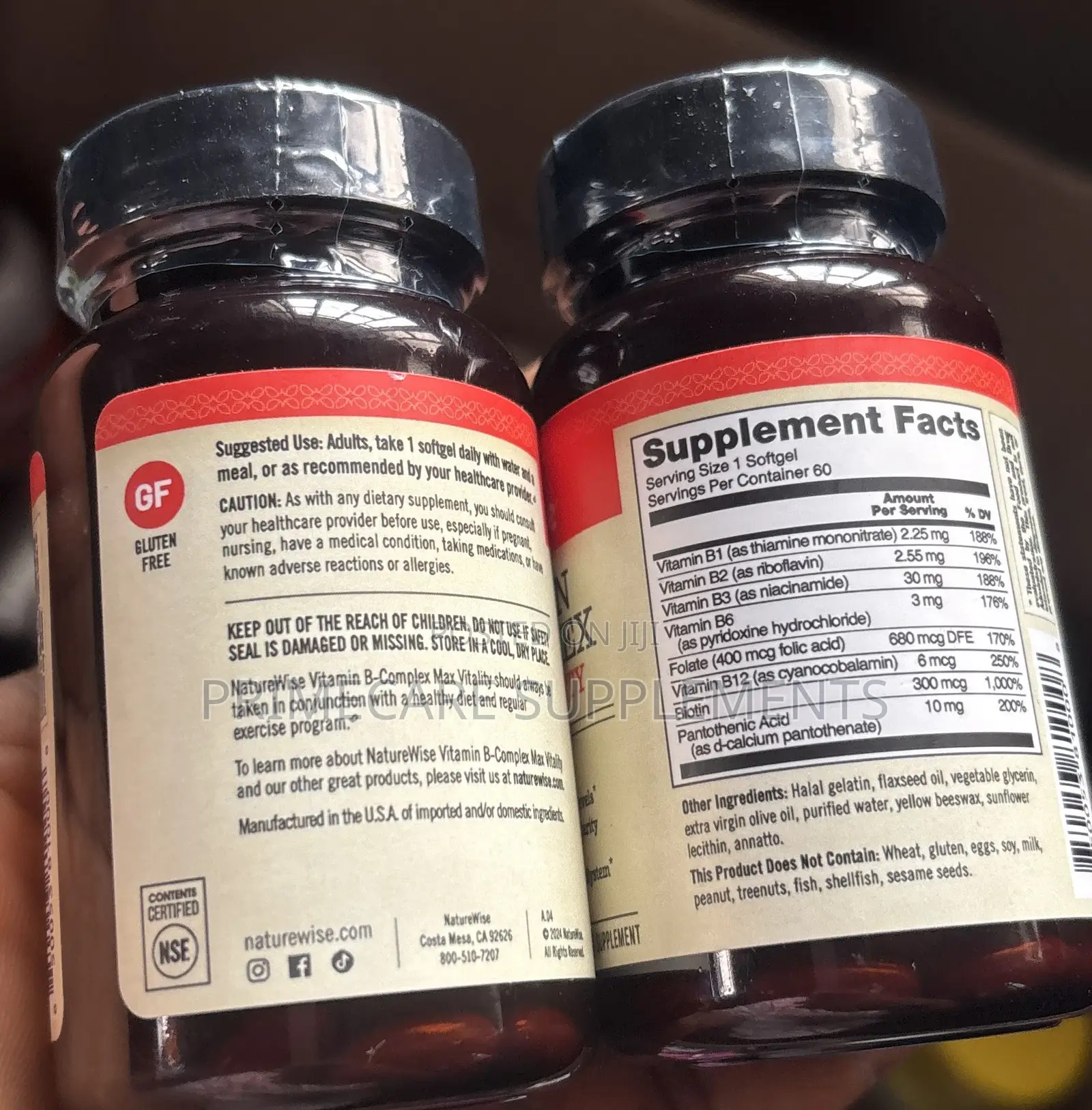 Vitamin B Complex Max Vitality