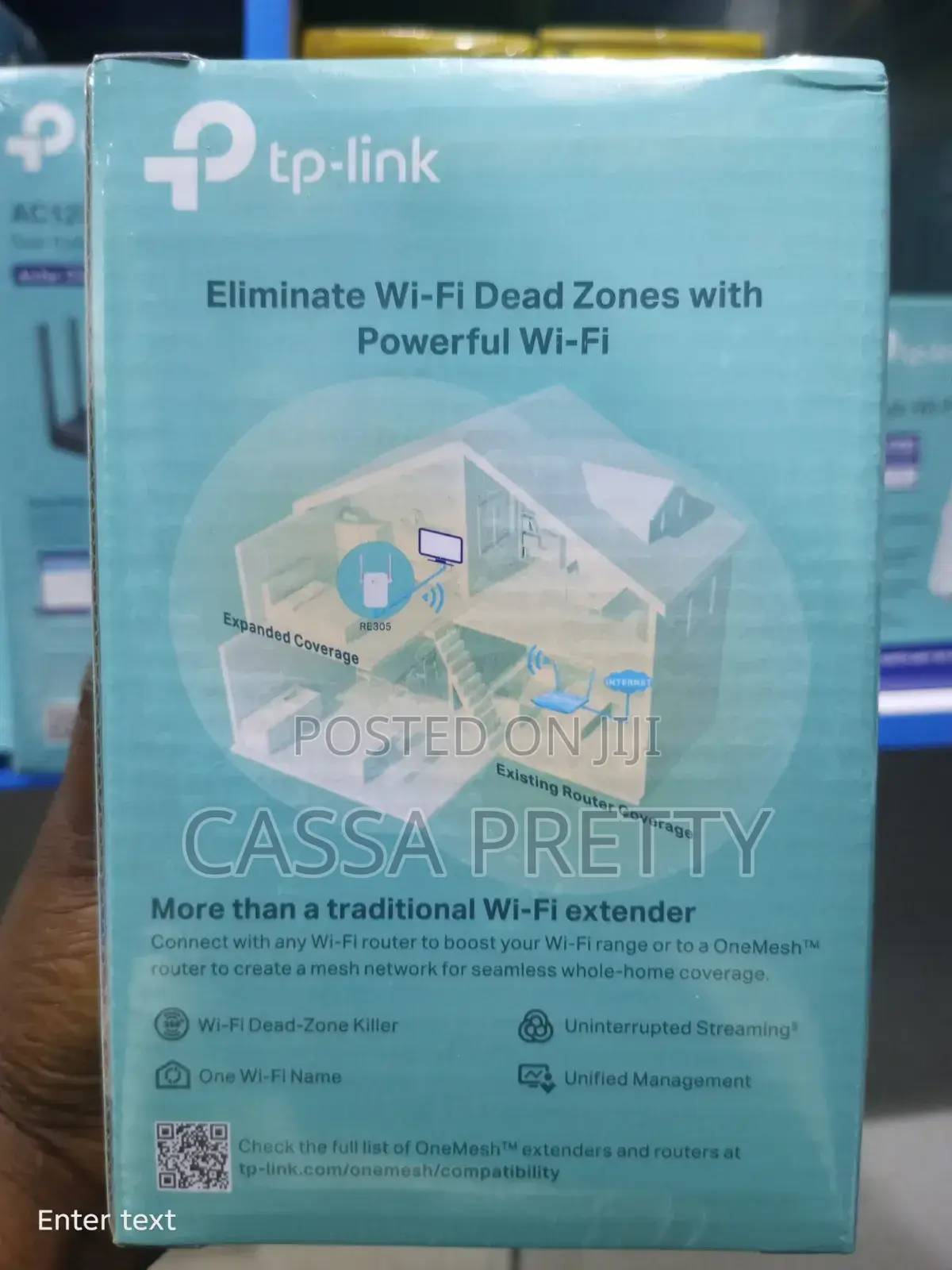TP-Link Mesh Wi-Fi Extender - Model RE305.