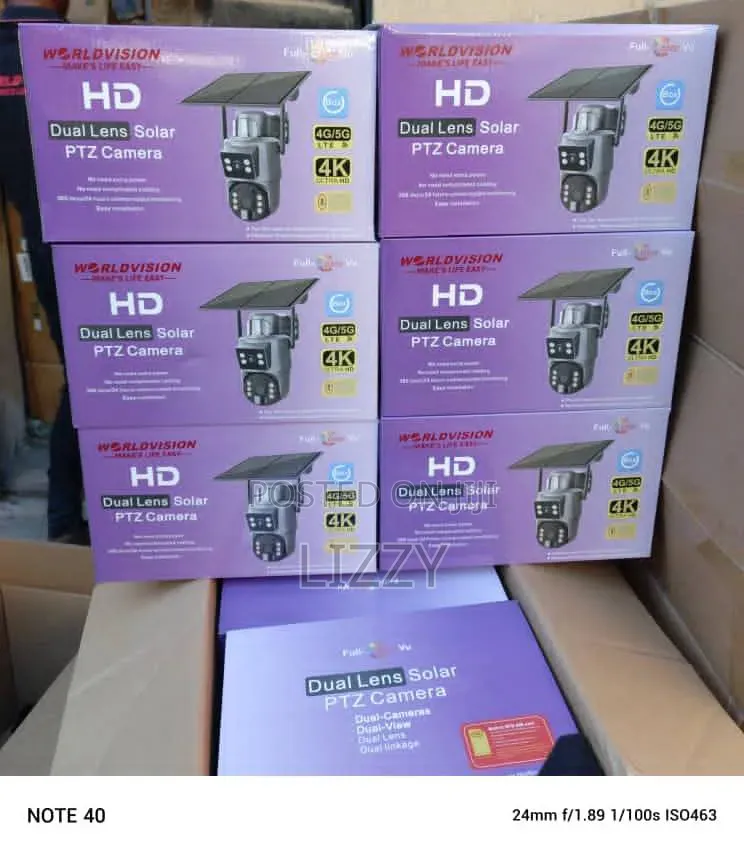 Dual Lens Solar Camera