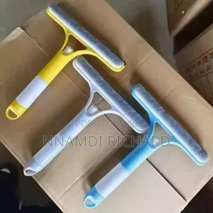 3 In1 Window, Glass Cleaner With Brush and Wippers