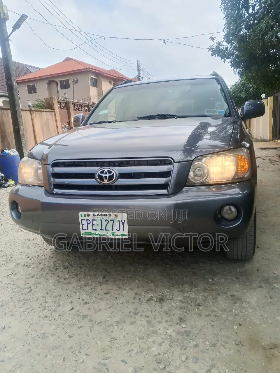 Toyota Highlander 2008 Gray