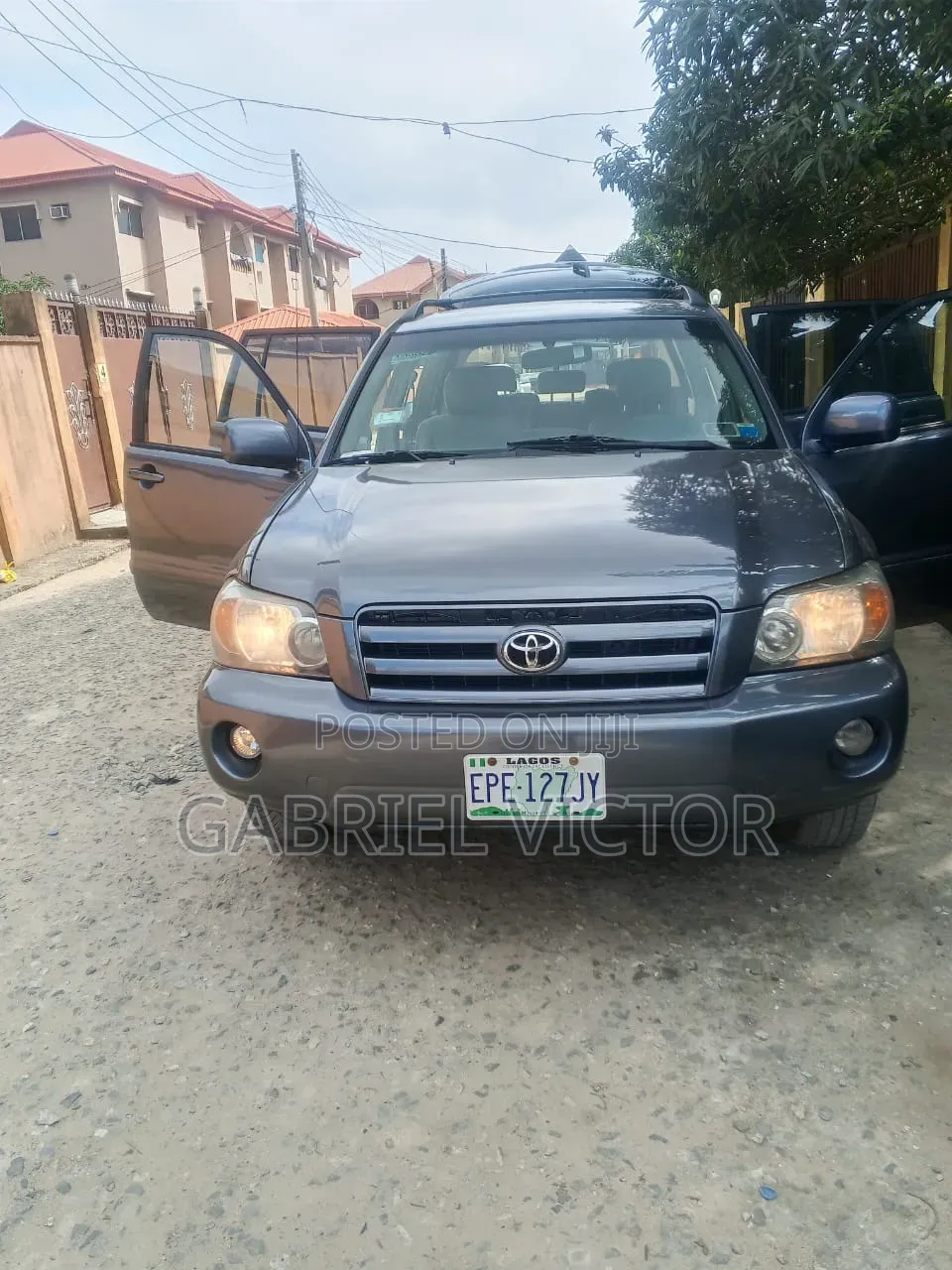 Toyota Highlander 2008 Gray