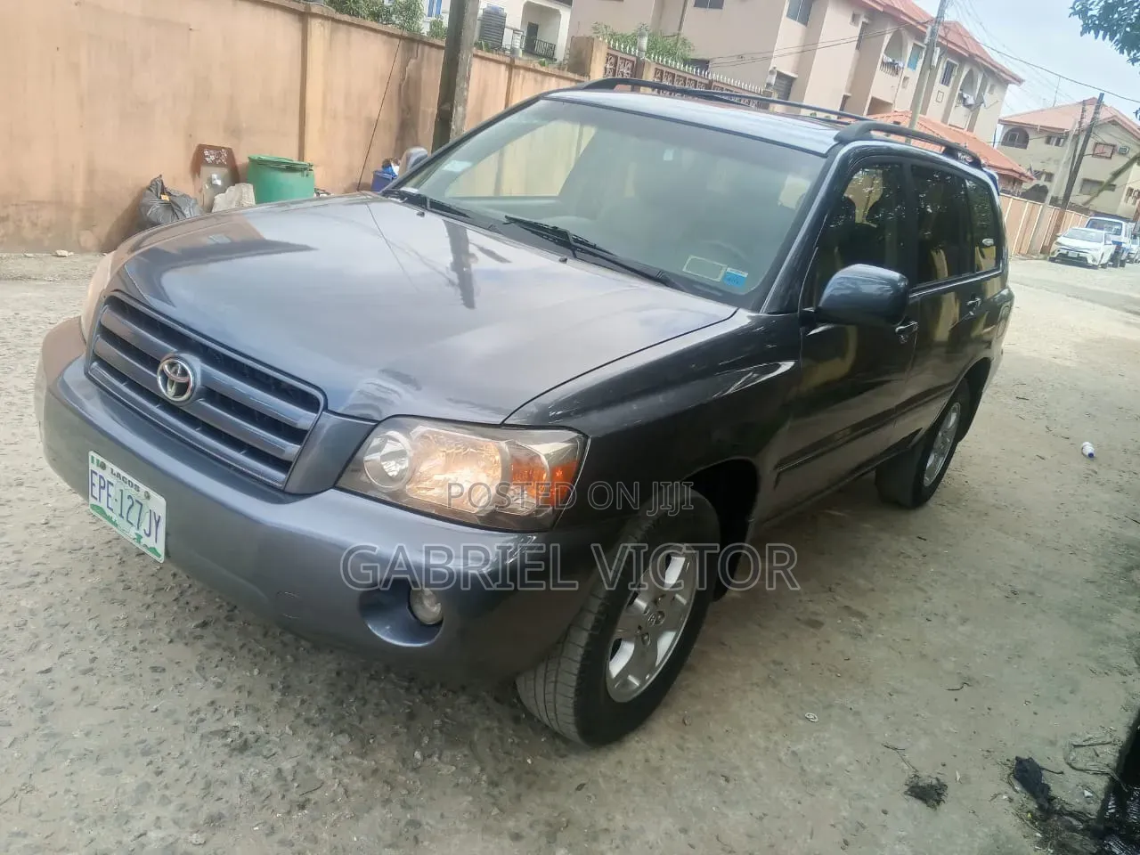 Toyota Highlander 2008 Gray