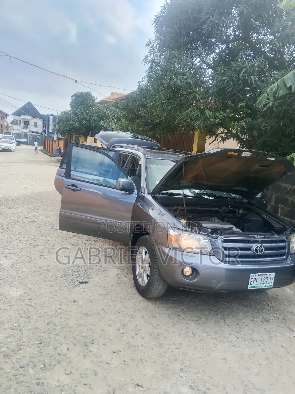 Toyota Highlander 2008 Gray