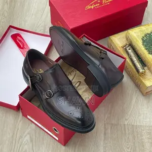 Stefano Luxury Monk Strap Shoes
