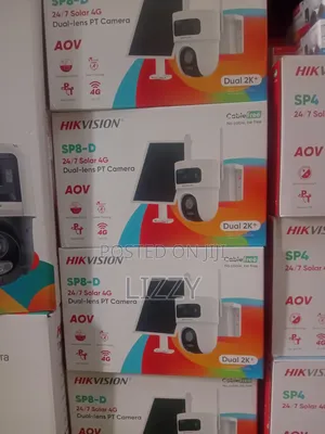 Hikvision Dual Lens Solar PTZ Camera