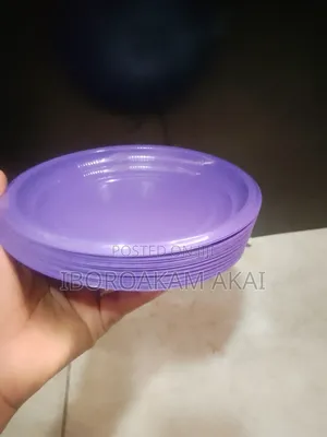 20 Purple Side Plates Suitable for Serving Party Snacks